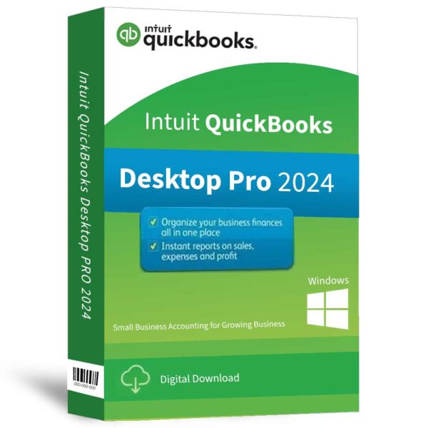 Intuit QuickBooks Desktop Pro 2024 for Windows