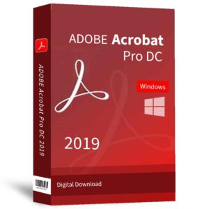 Adobe Acrobat Pro DC 2019 License