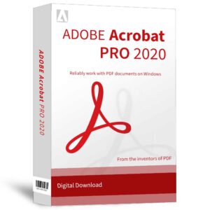 Adobe Acrobat Pro 2020 License Lifetime Activation