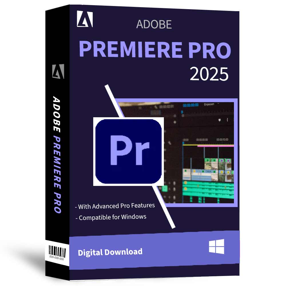 Adobe Premiere Pro 2025 1 Device and Lifetime License
