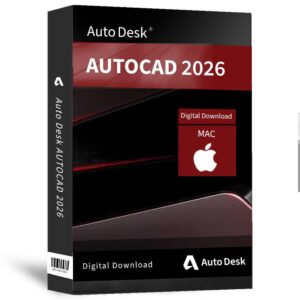 AutoDesk AUTOCAD 2026 1 Year for MAC