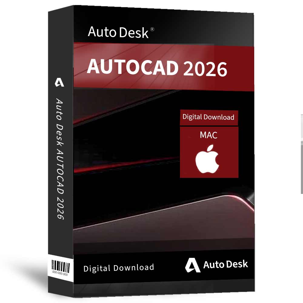 AutoDesk AUTOCAD 2026 1 Year for MAC