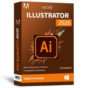 Adobe Illustrator 2026 Digital Serial License for Windows